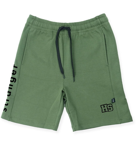 Hello Stranger Track Short - Olive