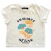 Hello Stranger Sol S/S Crop Tee - Cloud