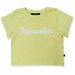 Hello Stranger Sunseeker S/S Crop Tee - Lemon