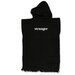 Hello Stranger Stranger Poncho Towel - Black