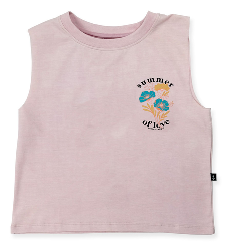 Hello Stranger Sol Crop Tank - Peony Pink