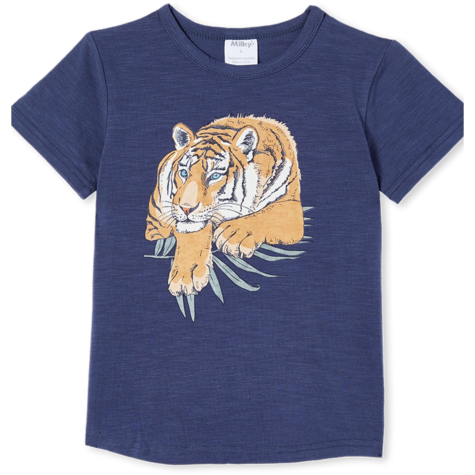 Milky Tiger Tee - CLOTHING-BOY-Boys S/S Tees & Singlets : Kids Clothing ...