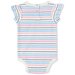 Milky Stripe Rib Bubbysuit