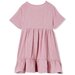 Milky Cotton Floral Dress - Dusty Pink