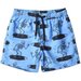 Minti Surfing Skeletons Boardies - Aqua