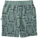 Minti Scooting Monsters Short - Forest Marle