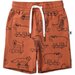 Minti Skate Gang Short - Rust