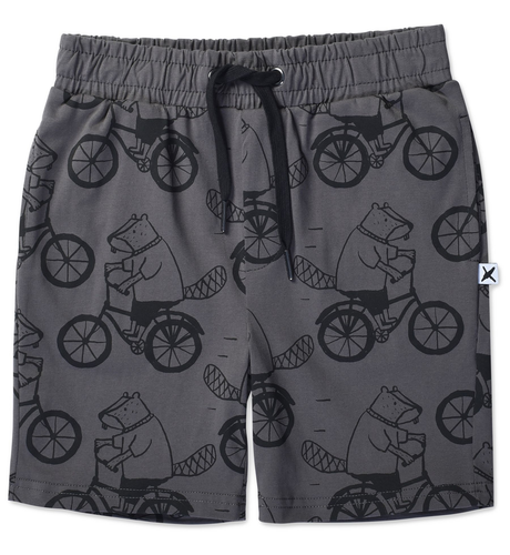Minti Biking Beavers Short - Dark Grey