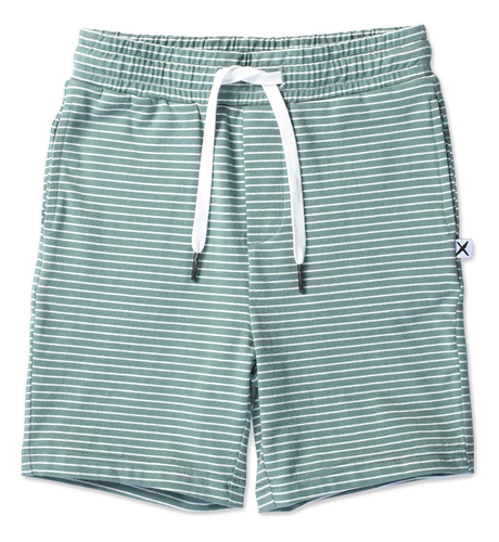 Minti Striped Hendrix Short - Sage Stripe