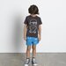 Minti Cross Bones Tee - Black Wash