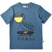 Minti Howdy Pelican Tee - Teal Marle