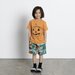 Minti Jack O Lantern Tee - Orange Wash