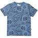 Minti Dinos In Space Tee - Steel