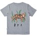 Minti Hi Bye Tiger Tee - Grey Motley