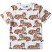 Minti Friendly Tigers Tee - White Marle