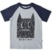 Minti Be Wild Tee - Grey Marle/Ink