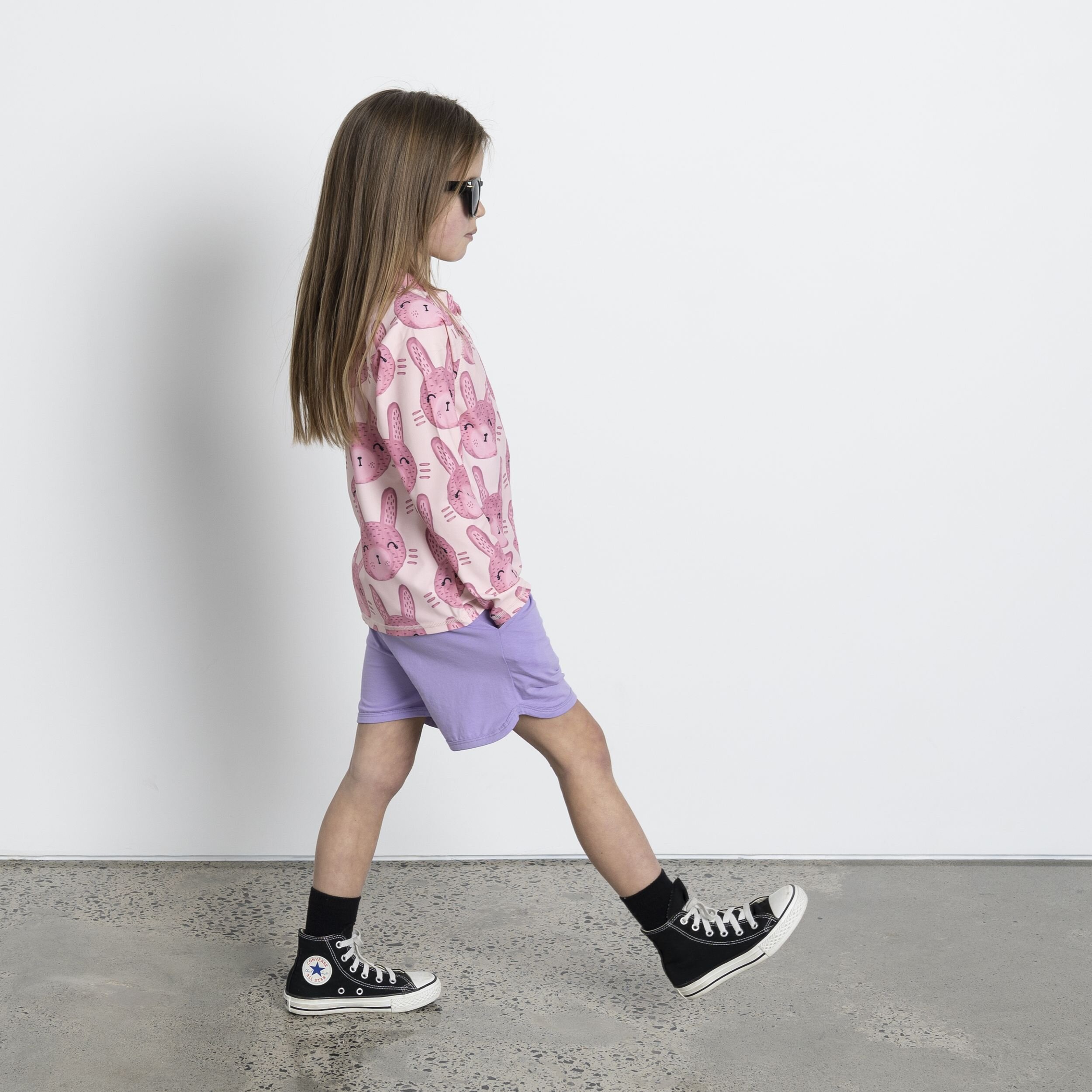 Minti Dash Bunny Rashie Set Ballet CLOTHINGGIRLGirls Swimwear Kids Clothing NZ Shop