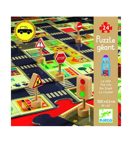 Djeco Giant Puzzle - The City