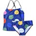 Minti Happy Dots Tankini Set - Dark Blue