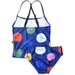 Minti Happy Dots Tankini Set - Dark Blue