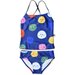 Minti Happy Dots Tankini Set - Dark Blue