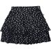 Minti Mini Hearts Skirt - Black