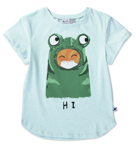 Minti Pets In Disguise Tee - Mint Marle