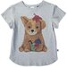 Minti Poolside Puppy Tee - Grey Marle