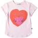 Minti Heart Love Tee - Pink Marle