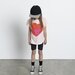 Minti Heart Love Tee - Pink Marle