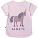 Minti Hello Goodbye Unicorn Tee - Pink Marle