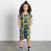 Minti Summer Bears Woven Dress - Yellow