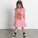 Minti Dressed Up Tiger Dress - Fuchsia