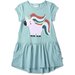 Minti Sporty Unicorn Dress - Emerald