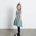 Minti Sporty Unicorn Dress - Emerald