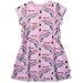 Minti Sporty Unicorns Dress - Fuchsia