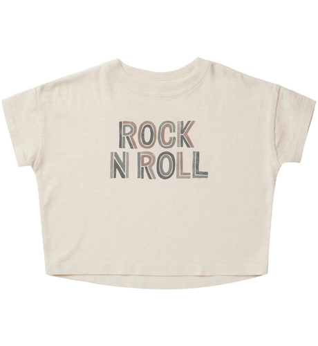 Rylee + Cru Boxy Tee - Rock 'N' Roll