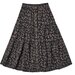 Rylee + Cru Joelle Skirt - Dark Floral