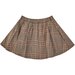 Rylee + Cru Pleated Mini Skirt - Rustic Plaid