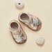 Pretty Brave Criss-Cross Baby Sandal - Gold