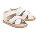 Pretty Brave Criss-Cross Baby Sandal - Ivory