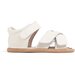 Pretty Brave Criss-Cross Baby Sandal - Ivory