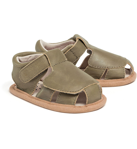 Pretty Brave Milo Baby Sandal - Khaki