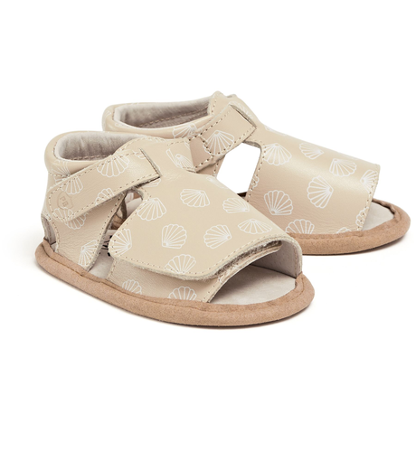 Pretty Brave Phoenix Baby Sandal - Scallops