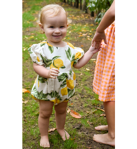 Alex & Ant Fleur Romper - Lemons