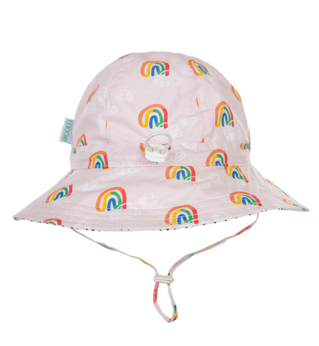 Acorn Rainbow Squiggle Floppy Hat