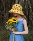 Acorn Sunflower Ukraine Fundraising Bucket Hat