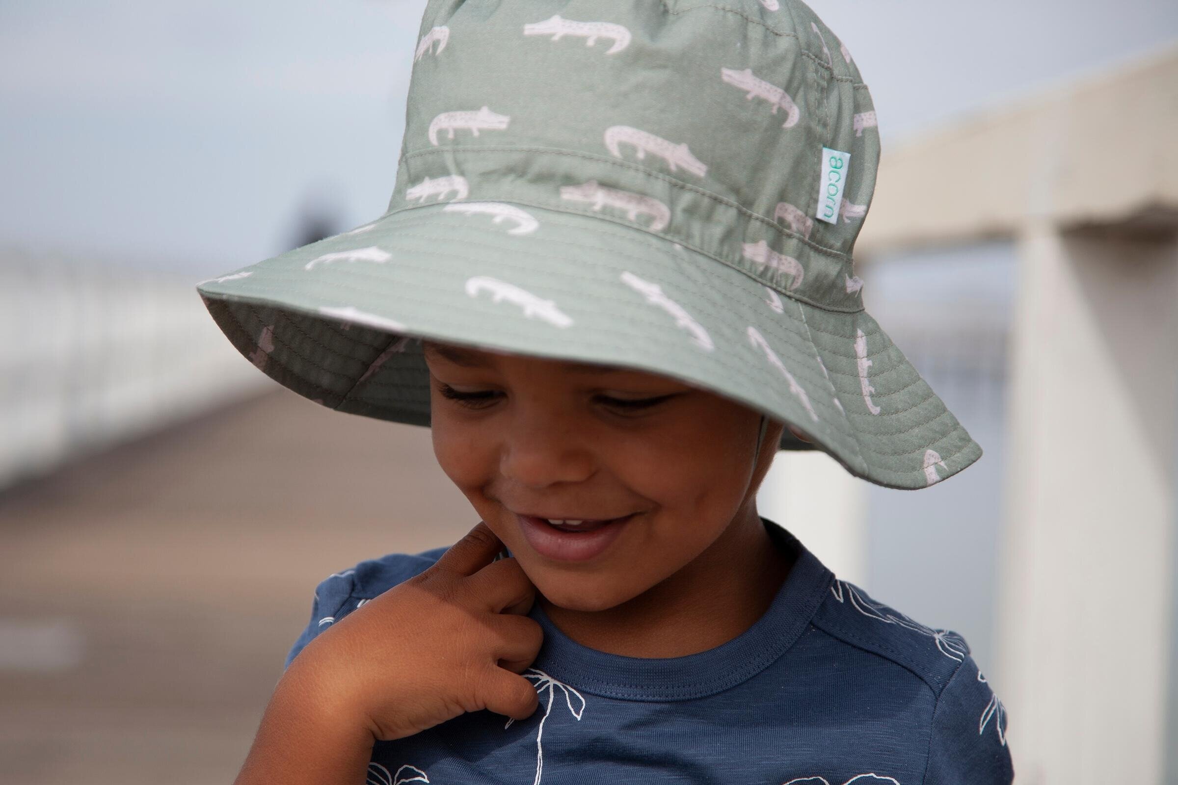 ACORN Smiley Crocodile Bucket Hat ACORN Smiley Crocodile Bucket Hat