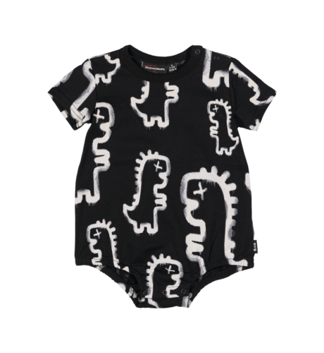 Rock Your Baby Dino Ghost Bodysuit