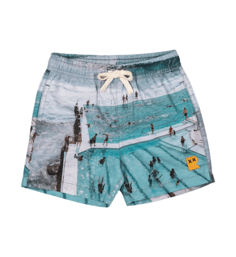 Rock Your Kid The Pools Mesh Lined Boardshorts